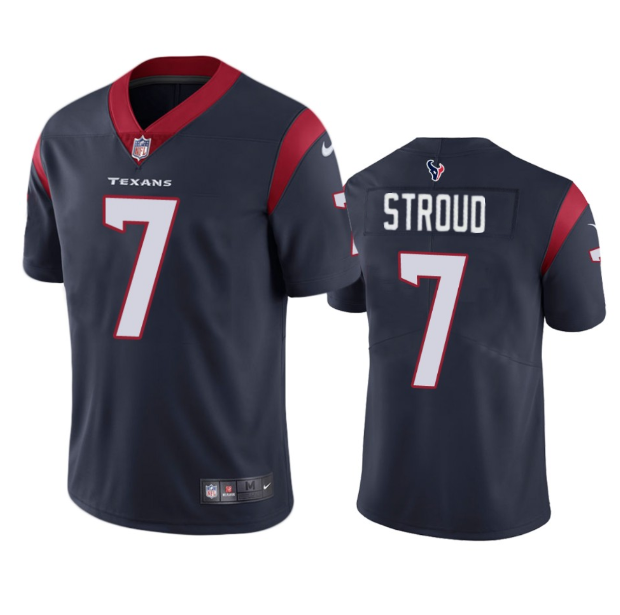 Houston Texans #7 C.J. Stroud Navy Vapor Untouchable Stitched Football Jersey